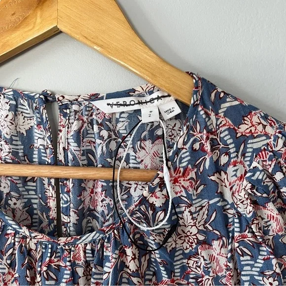 Veronica Beard Gara floral mini dress Size 2 NWOT - Picture 5 of 7